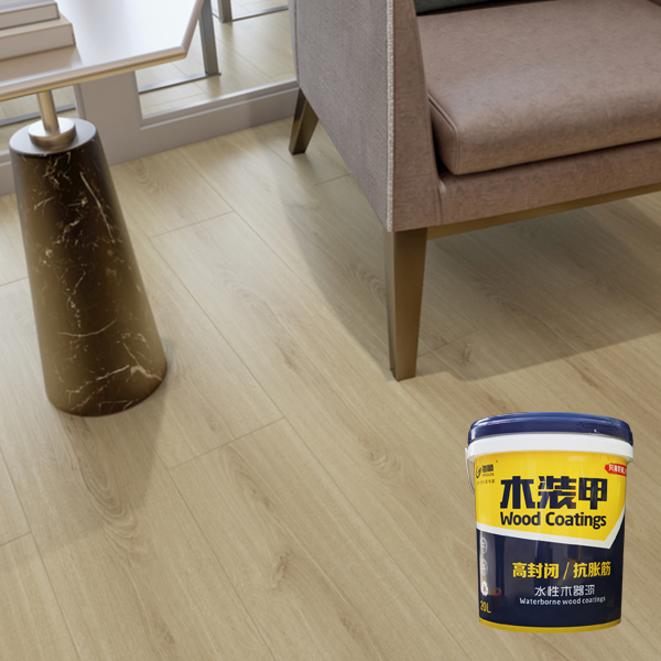 FR3111 Anti-Scratch 10% Gloss Clear Topcoat For Wood Floor